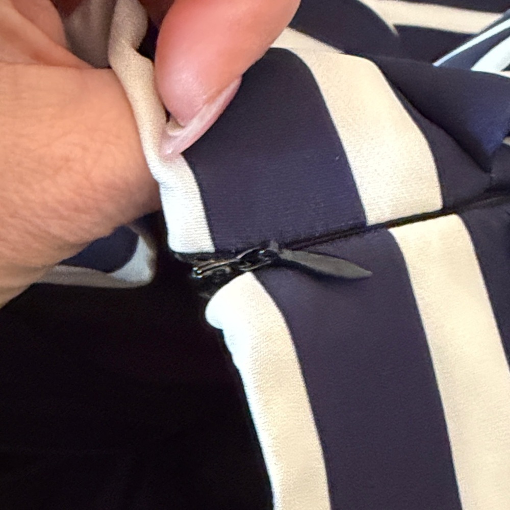 Chicwish Black & White Striped Circle Skirt - Picture 10 of 11